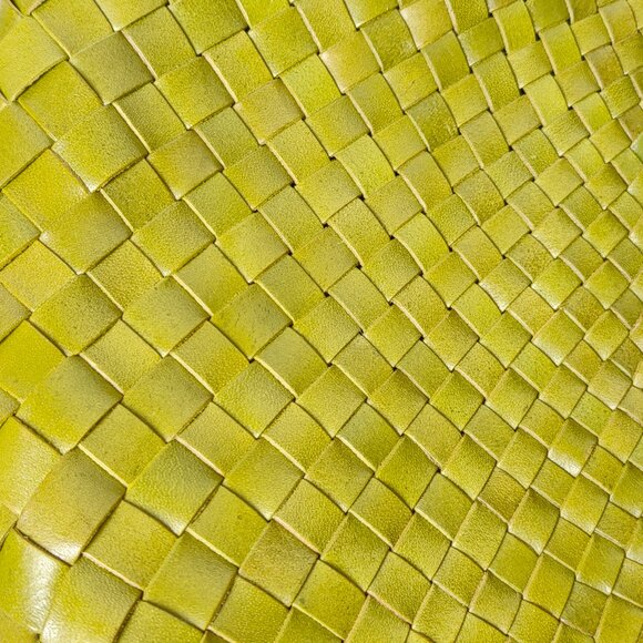 DRAGON DIFFUSION mini Rosanna leather tote bag in Bamboo Green New - Picture 8 of 10